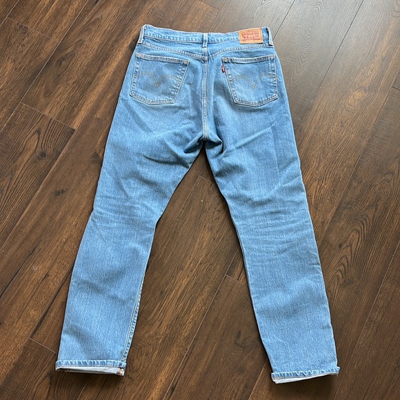 Levi’s 501 Distressed Straight Leg Jeans - Picture 3 of 4